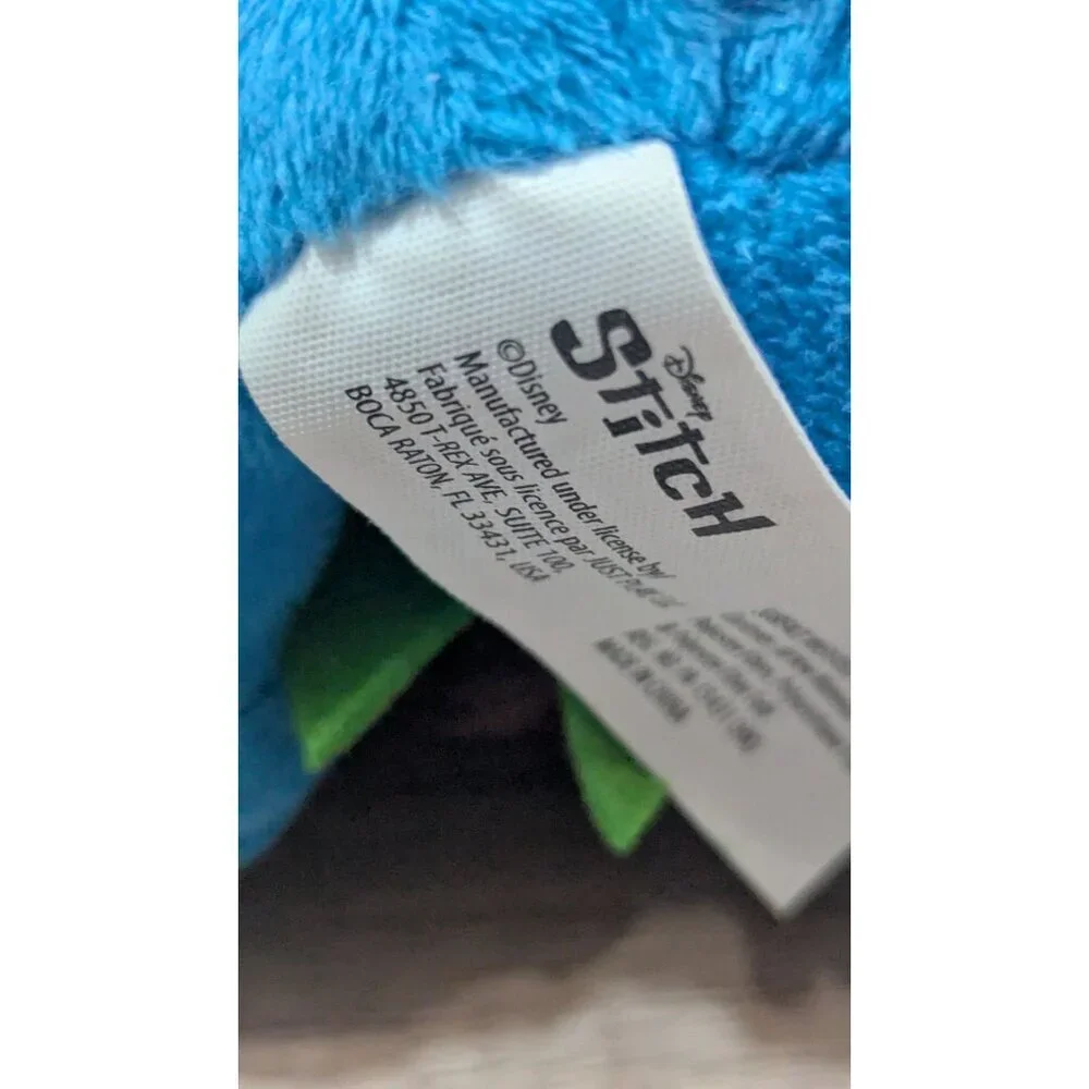 Disney‎ Stitch Plush Toy With Coconut Drink & Green Grass Skirt 7
